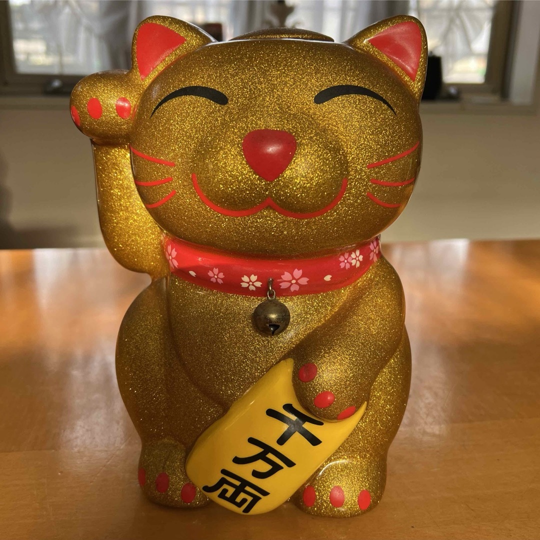 招き猫貯金箱 - 工芸品