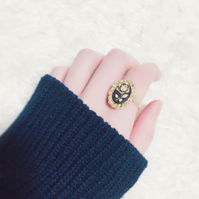 flower(フラワー)の薔薇のvintage ring 💍 レディースのアクセサリー(リング(指輪))の商品写真