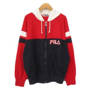 フィラ(FILA)のフィラ FILA ヴィンテージ 鐘紡 パーカー ジップアップ スウェット(パーカー)