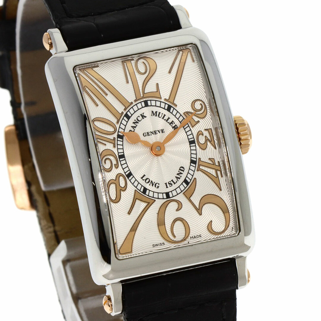 FRANCK MULLER(フランクミュラー)のFRANCK MULLER 902QZRELSTG ロングアイランド 腕時計 SS 革 レディース レディースのファッション小物(腕時計)の商品写真