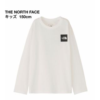 ザノースフェイス(THE NORTH FACE)のロングスリーブスモールスクエアロゴティー【ノースフェイス 】ロンT・登山・150(Tシャツ/カットソー)