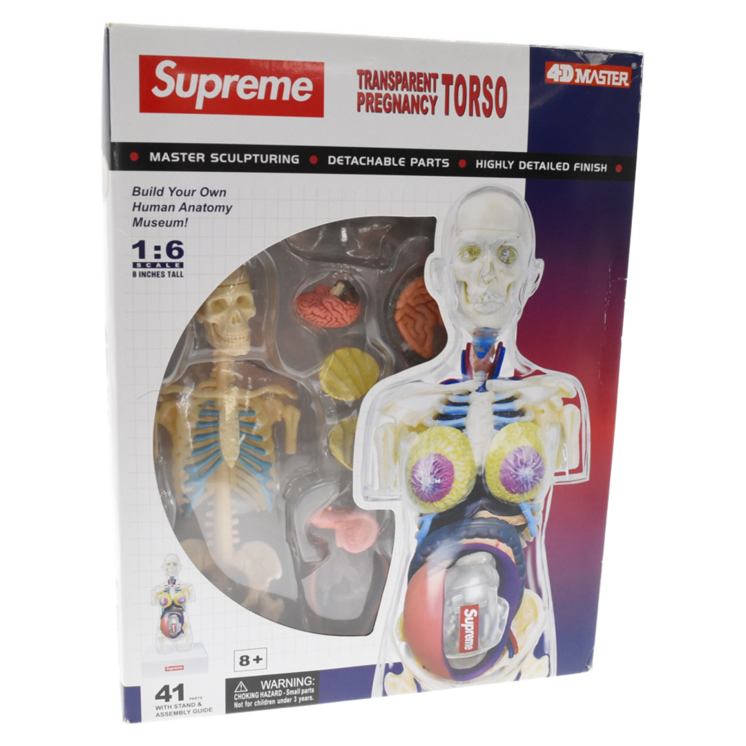 SUPREME シュプリーム 18AW Male Anatomy Model Transparent Pregnant Torso  ヒューマンアナトミー 人体模型 トルソー フィギュア マルチ