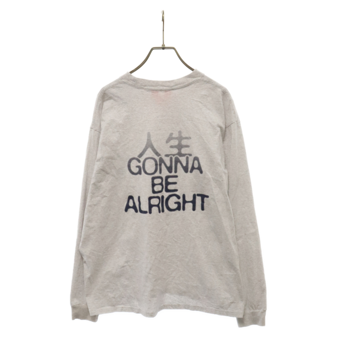 FLATLUX フラットラックス 23AW LONGVIEW L/S TEE 人生 GONNA BE