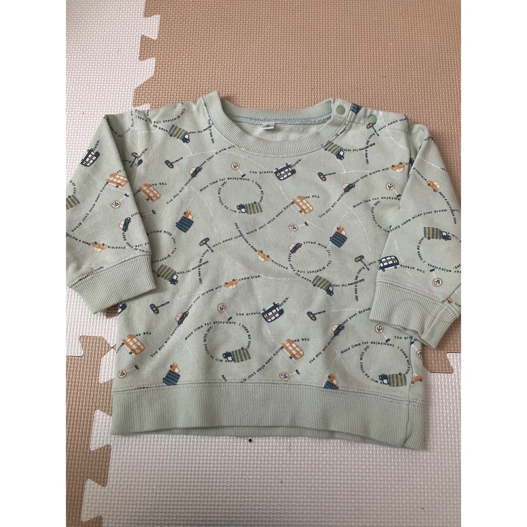 トレーナー90 キッズ/ベビー/マタニティのキッズ服男の子用(90cm~)(Tシャツ/カットソー)の商品写真