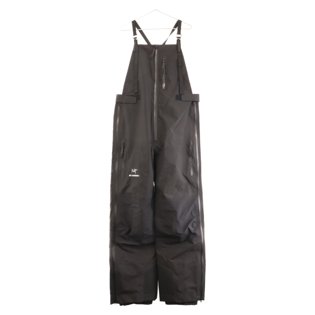 ARC'TERYX アークテリクス ×JIL SANDER GORE-TEX PANTS WITH BIB×ジル サンダー ゴアテックス ビブ付きパンツ ブラック 28801/683214500センチ肩幅