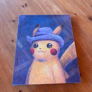 ポケモン(ポケモン)のゴッホ　ピカチュウ　キャンバス(絵画/タペストリー)