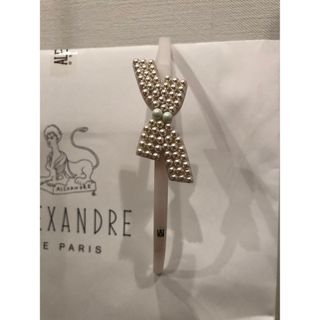 ALEXANDRE DE PARIS(カチューシャ ・ ホワイト/白色系)の ALEXANDRE DE PARIS(カチューシャ ・ ホワイト/白色系)の