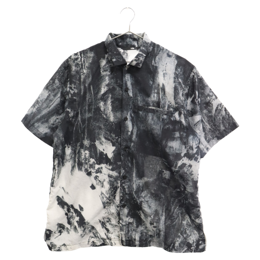 THE NORTH FACE(ザノースフェイス)のTHE NORTH FACE ザノースフェイス WALLS SHIRT ショートスリーブ ウォールズ 半袖シャツ 総柄 グレー NR22204 メンズのトップス(シャツ)の商品写真