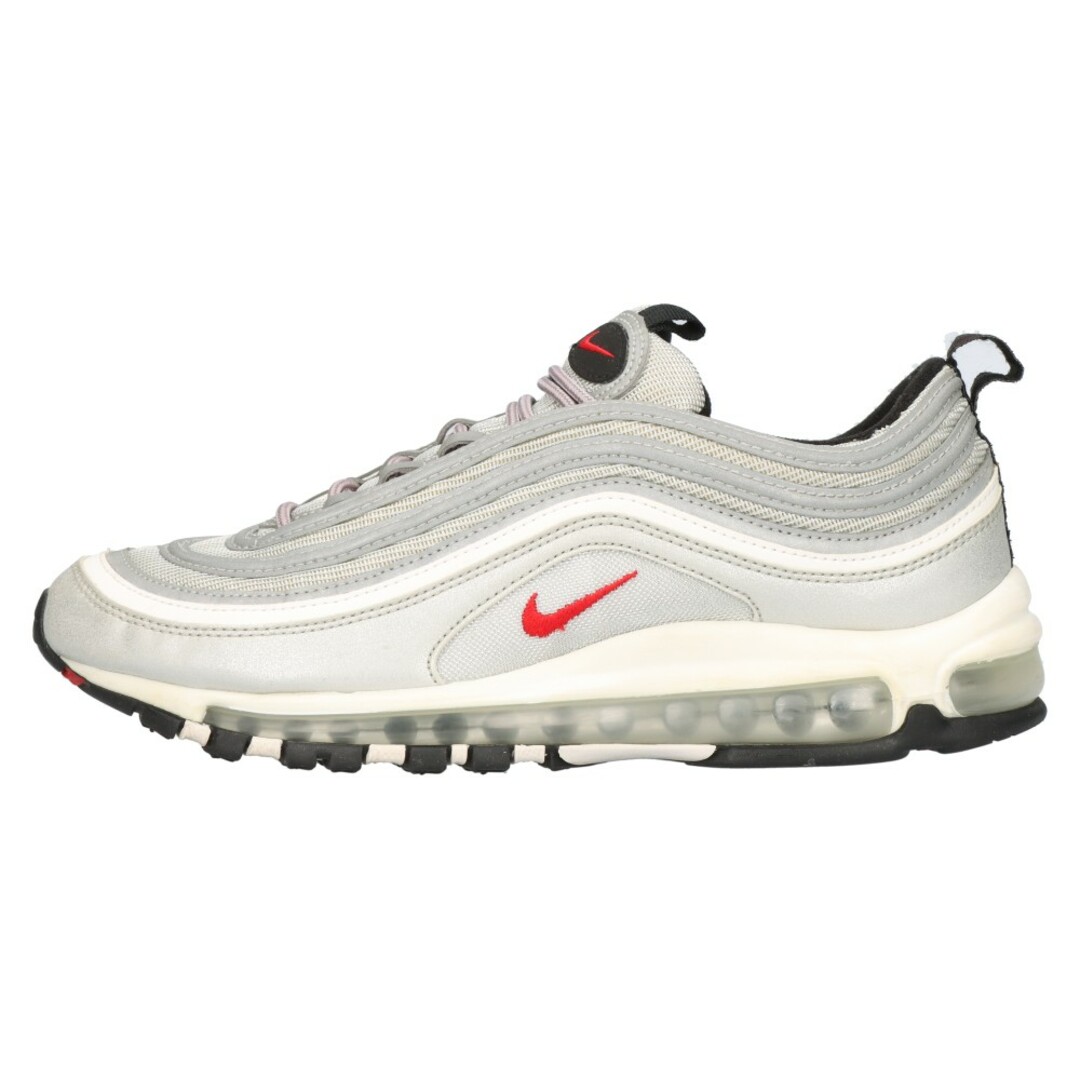 305センチワイズNIKE ナイキ AIR MAX 97 OG QS ITALY エアマックス 97 ローカットスニーカー シルバー US9.5/27.5cm 884421-001