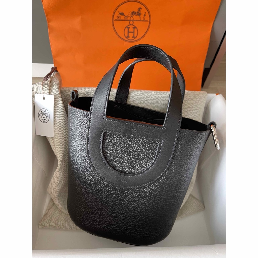 ご確約です！！HERMES インザループ18 トリヨンクレマンス/シルバー金具ハンドバッグ