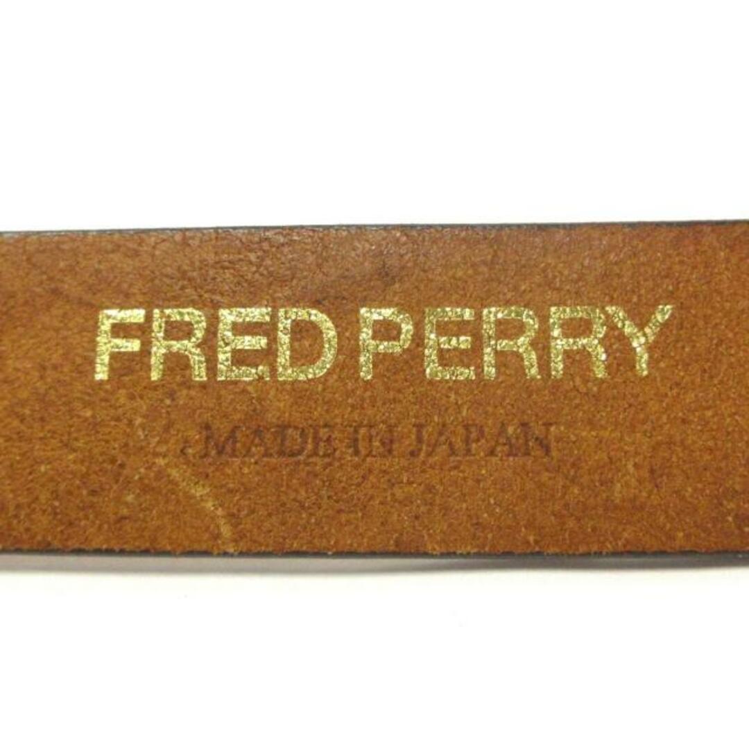 FRED PERRY(フレッドペリー)のフレッドペリー ベルト - ブラウン レディースのファッション小物(ベルト)の商品写真