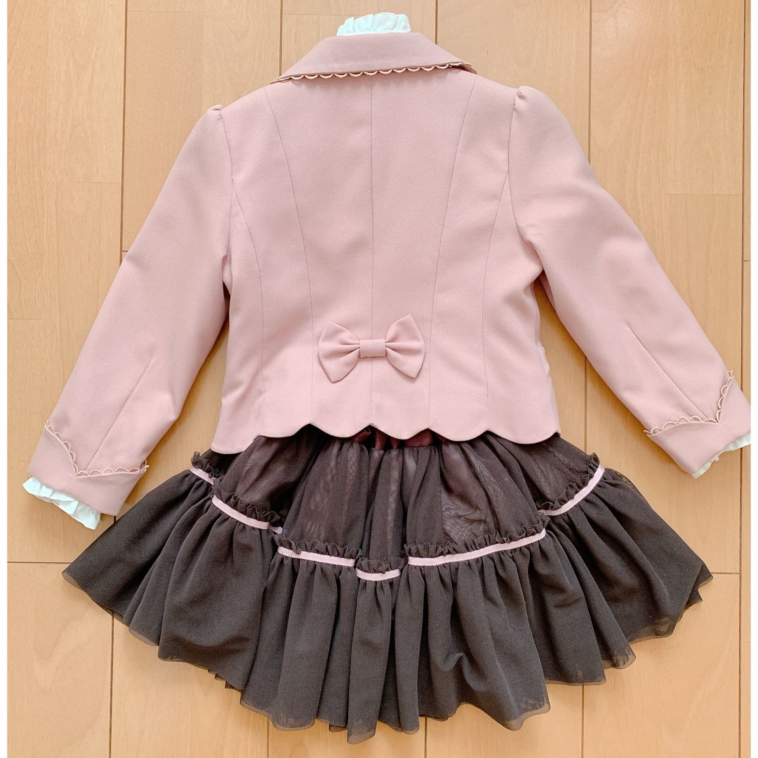 arisana(アリサナ)のアリサナ　フォーマルスーツ　女の子 115 キッズ/ベビー/マタニティのキッズ服女の子用(90cm~)(ドレス/フォーマル)の商品写真