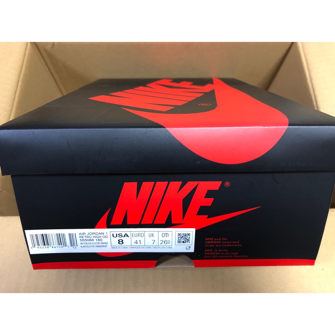 Jordan Brand（NIKE）(ジョーダン)の【26cm】Nike AJ1  High Electro Orange メンズの靴/シューズ(スニーカー)の商品写真