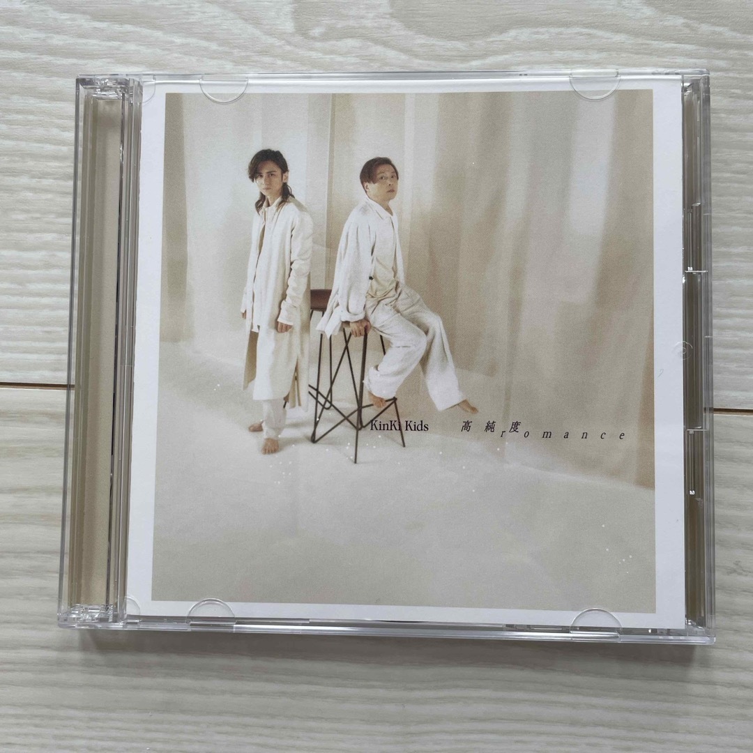 KinKi Kids(キンキキッズ)の高純度romance（初回盤A／Blu-ray　Disc付） エンタメ/ホビーのCD(ポップス/ロック(邦楽))の商品写真