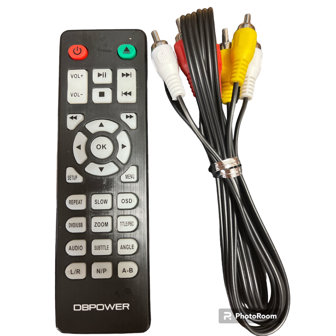 DVDプレーヤー　ジャンク品　DBPOWER スマホ/家電/カメラのテレビ/映像機器(DVDプレーヤー)の商品写真