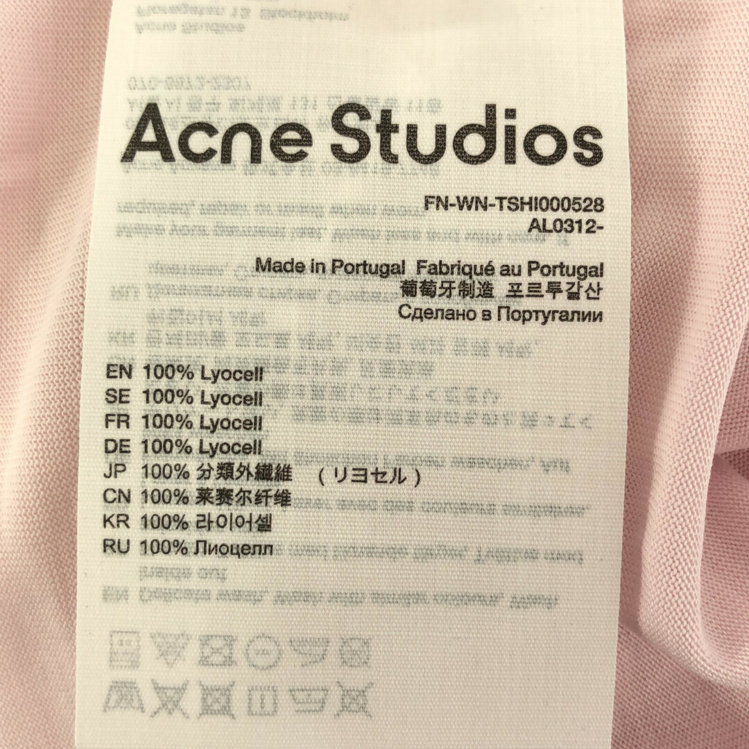 ACNE(アクネ)のアクネ Tシャツ 半袖Tシャツ レディースのトップス(Tシャツ(半袖/袖なし))の商品写真