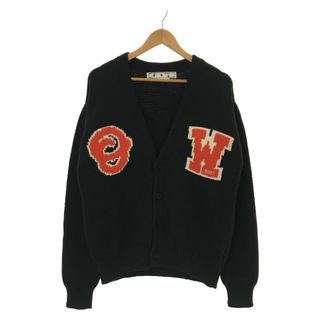 オフホワイト(OFF-WHITE)のオフホワイト ニットカーディガン カーディガン(カーディガン)