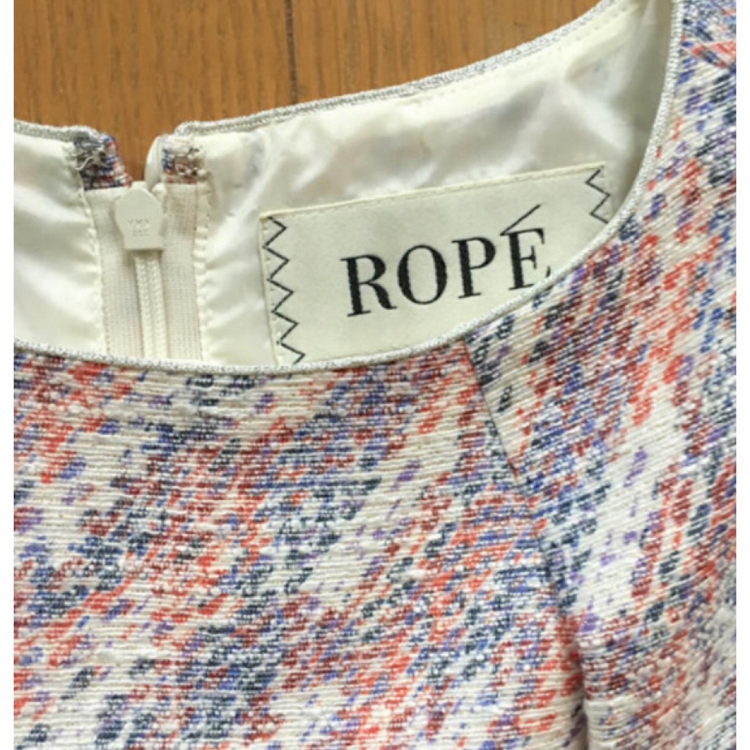 ROPE’(ロペ)のロペ　美品　クリーニング済ワンピース レディースのワンピース(ひざ丈ワンピース)の商品写真