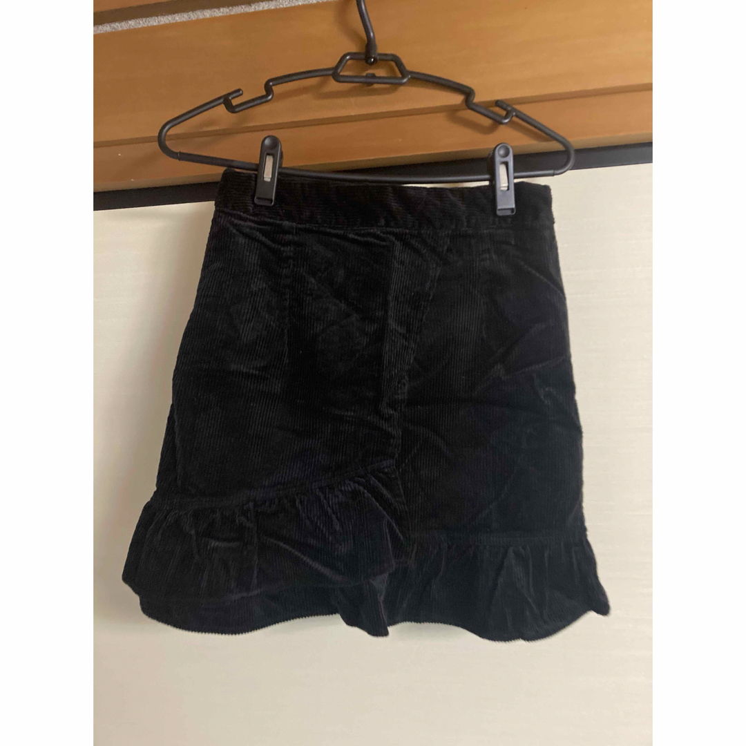 LOWRYS FARM(ローリーズファーム)のローリーズファーム♡ベロアスカートブラック レディースのスカート(ミニスカート)の商品写真