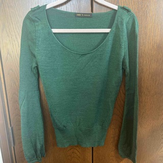 フリーズショップ(FREE'S SHOP)のフリーズ⭐︎緑色セーター(ニット/セーター)
