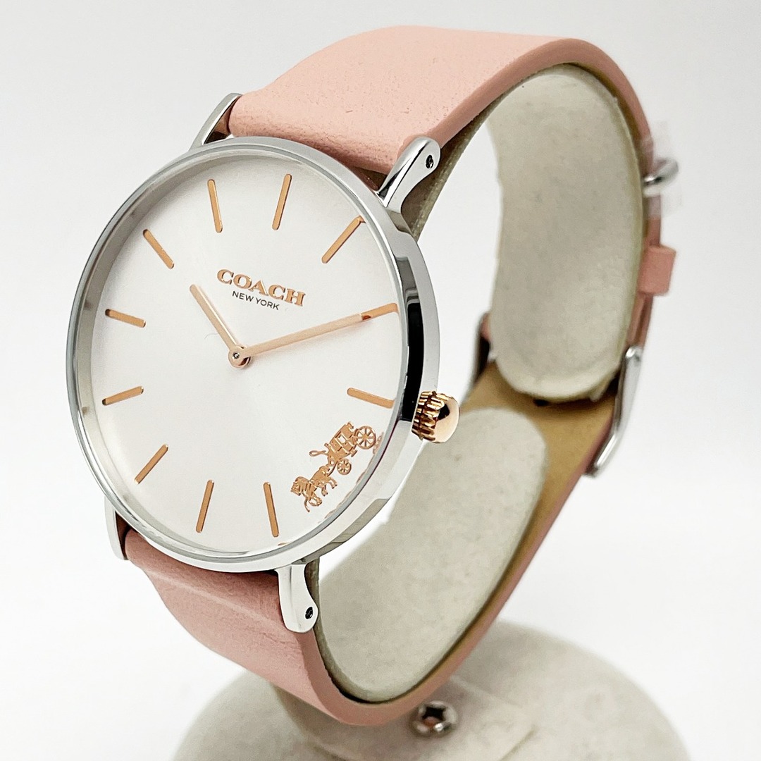【楽天スーパーセール】 COACH コーチ クォーツ CA.120-7-14-1595-1951PIN-87/3 シルバー その他