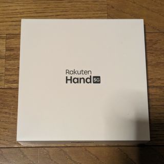 ラクテン(Rakuten)のRakuten hand5G 美品　ブラック　povo(スマートフォン本体)