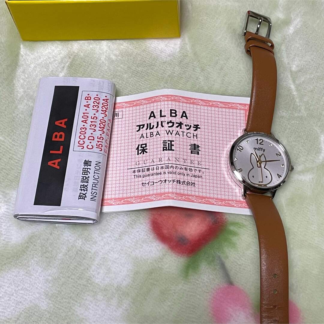 ALBA(アルバ)のSEIKO ミッフィーコラボ 限定腕時計 レディースのファッション小物(腕時計)の商品写真