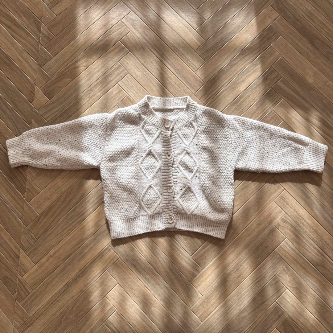 colorful knit cardigan キッズ/ベビー/マタニティのキッズ服男の子用(90cm~)(カーディガン)の商品写真