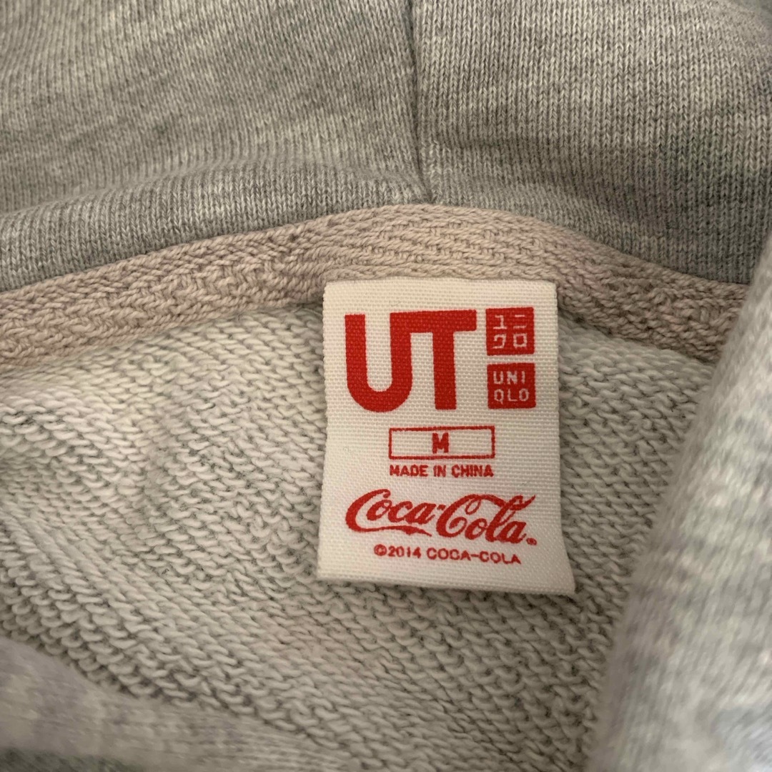 UNIQLO(ユニクロ)のユニクロ　スウェットプルパーカー　コカコーラ メンズのトップス(パーカー)の商品写真