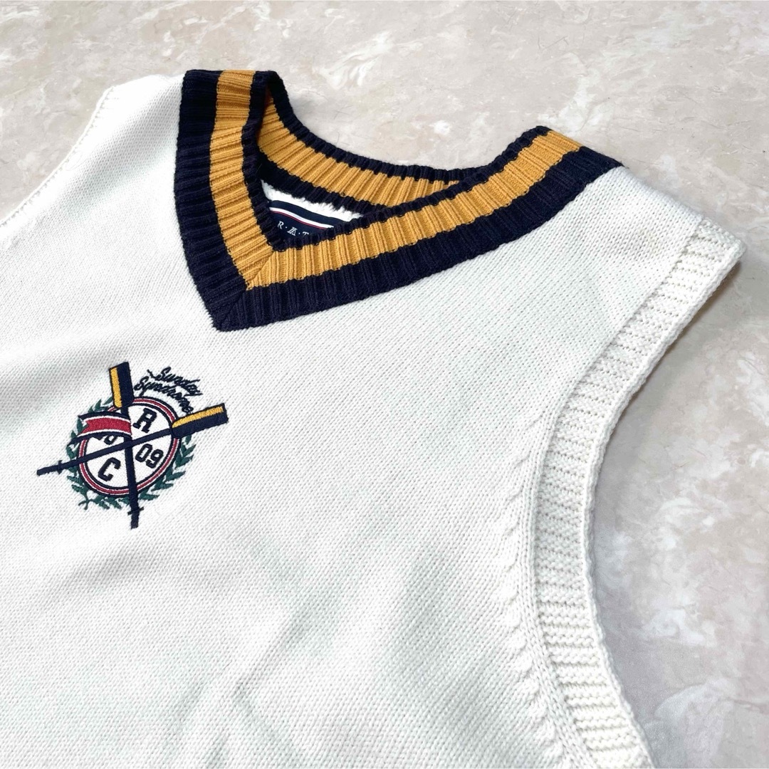 ROMANTIC CROWN LOGO KNITTED TANK DRESS レディースのワンピース(ひざ丈ワンピース)の商品写真