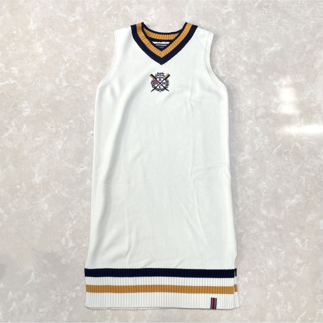 ROMANTIC CROWN LOGO KNITTED TANK DRESS レディースのワンピース(ひざ丈ワンピース)の商品写真