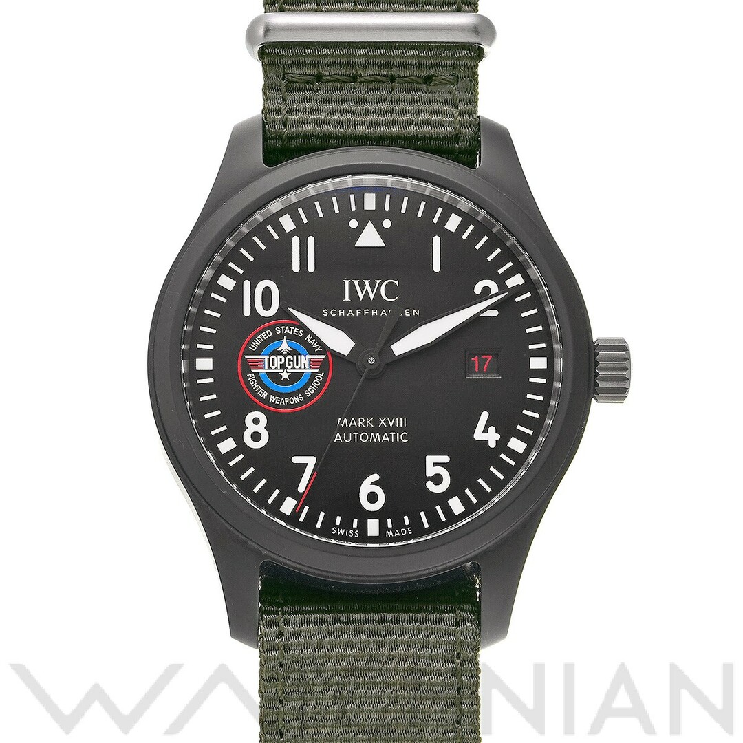 IWC(インターナショナルウォッチカンパニー)の中古 インターナショナルウォッチカンパニー IWC IW324712 ブラック メンズ 腕時計 メンズの時計(腕時計(アナログ))の商品写真