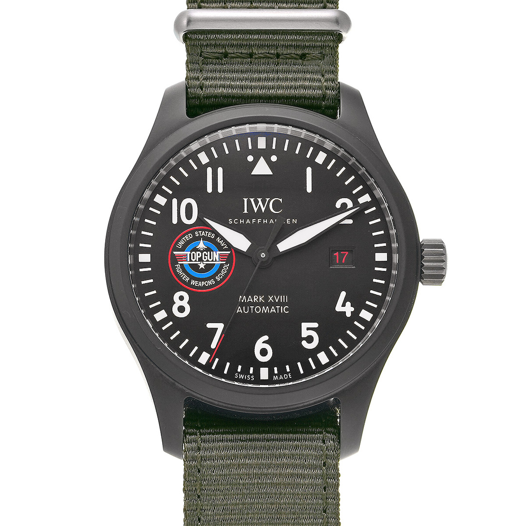 IWC(インターナショナルウォッチカンパニー)の中古 インターナショナルウォッチカンパニー IWC IW324712 ブラック メンズ 腕時計 メンズの時計(腕時計(アナログ))の商品写真