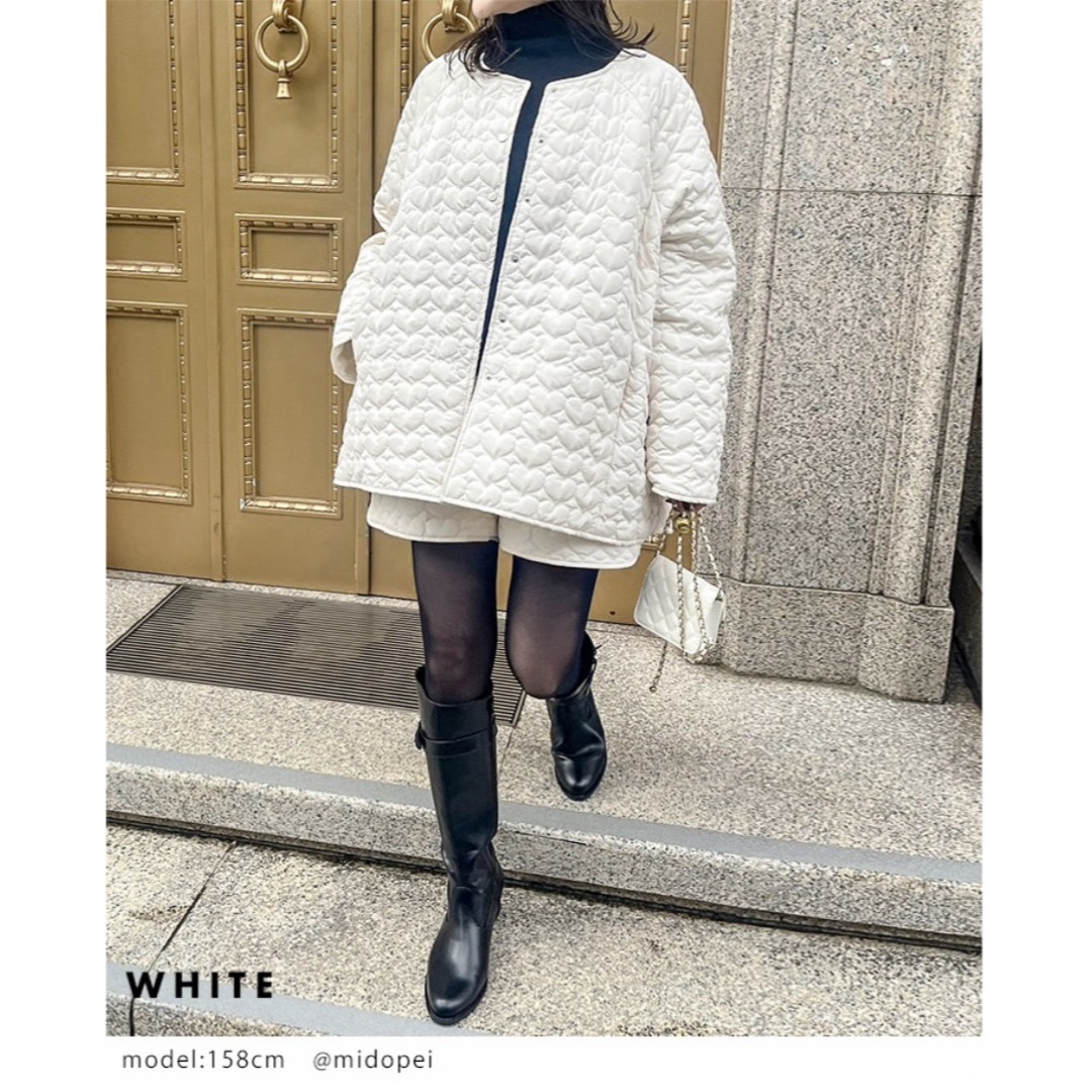 ZARA(ザラ)のLajour ラジュール　ハートキルティングセットアップ　ショートパンツ レディースのレディース その他(セット/コーデ)の商品写真