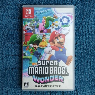 ニンテンドースイッチ(Nintendo Switch)の超美品　スーパーマリオブラザーズ ワンダー(家庭用ゲームソフト)