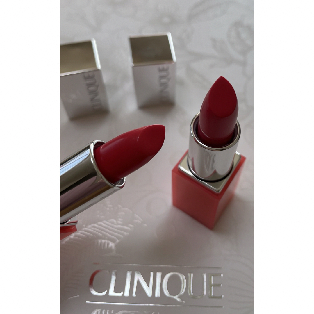 CLINIQUE(クリニーク)のクリニーク　リップ　2本セット コスメ/美容のベースメイク/化粧品(口紅)の商品写真