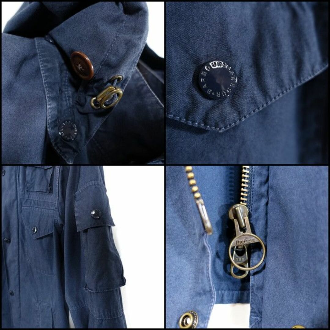 Engineered Garments(エンジニアードガーメンツ)の【良品】エンジニアードガーメンツ　バブアー　洗い加工オイルドジャケット メンズのジャケット/アウター(ミリタリージャケット)の商品写真