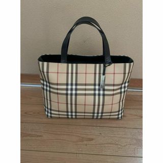 バーバリー(BURBERRY)のバーバリー　ノバチェック　トートバック　イギリス購入品(トートバッグ)