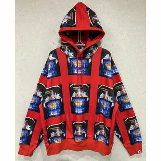 ＊品質表示＊＊アベイシングエイプ BAPE Invasion プルオーバーパーカー XL