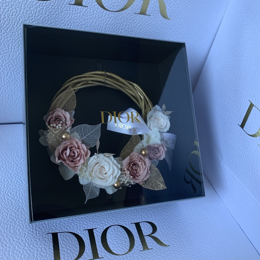 【DIOR】　ブーケ　ブリザーブフラワープリザーブフラワー