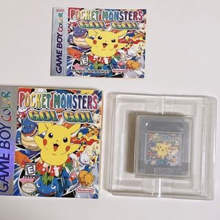 ゲームボーイ(ゲームボーイ)のゲームボーイカラー　POCKET MONSTERS GO!GO! 　ポケモン(携帯用ゲームソフト)