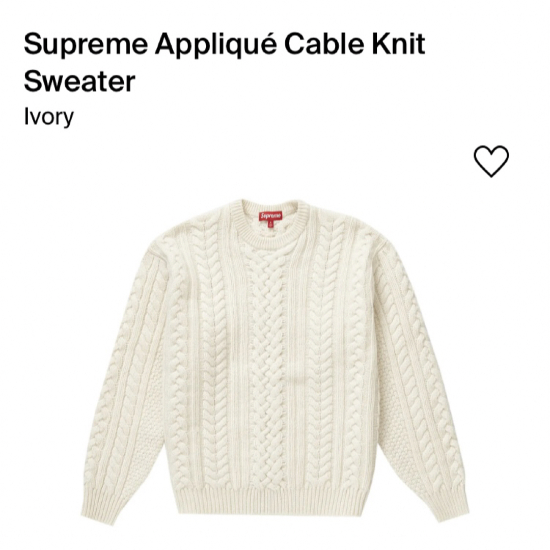 トップスundercover×Supreme sweaterセーターLサイズ美