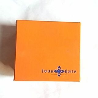 ラブアンドヘイトlove&hateアクセサリーボックス空箱BOX 7cm(その他)