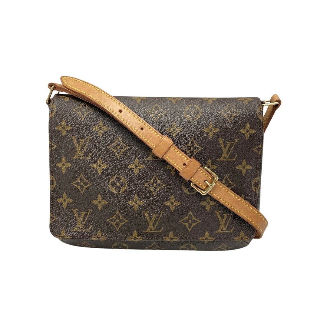 バッグ☆☆LOUIS VUITTON ルイヴィトン モノグラム ミュゼットタンゴ ショート M51257 ショルダーバッグ 布袋有