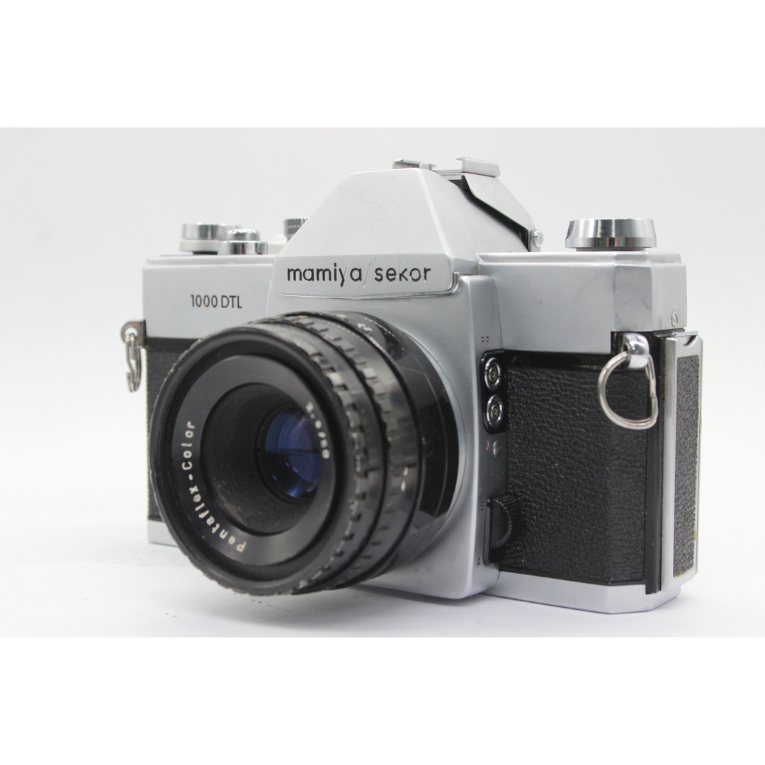 【訳あり品】 マミヤ Mamiya Sekor 1000DTL / Pentaflex-Color 50mm F2.8 M42マウントレンズセット  s5285 スマホ/家電/カメラのカメラ(フィルムカメラ)の商品写真