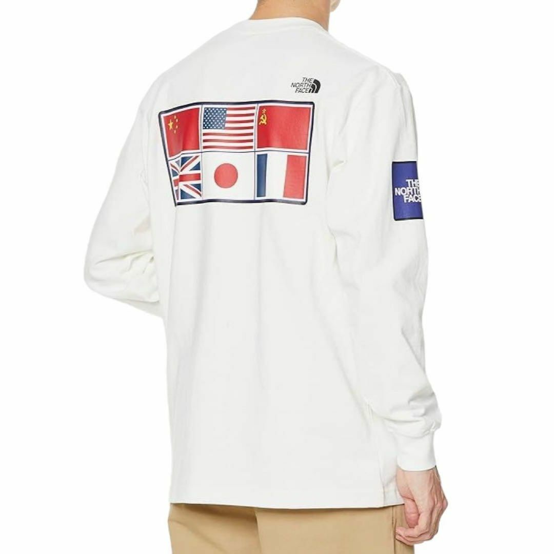 Tシャツ/カットソー(七分/長袖)【新品未使用】THE NORTH FACE ロンT NT82230 白 S