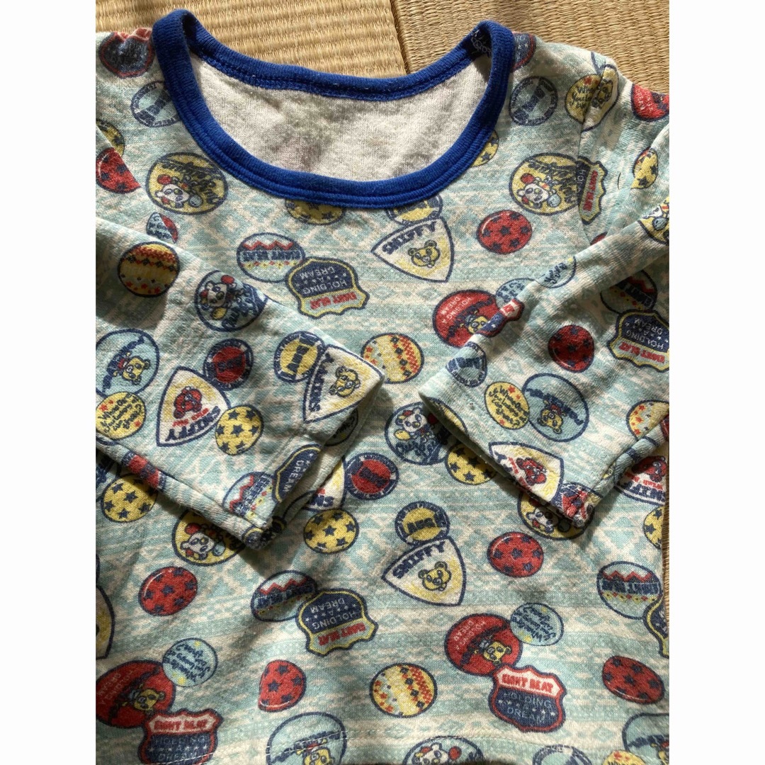 長袖シャツ　キルト キッズ/ベビー/マタニティのキッズ服男の子用(90cm~)(下着)の商品写真