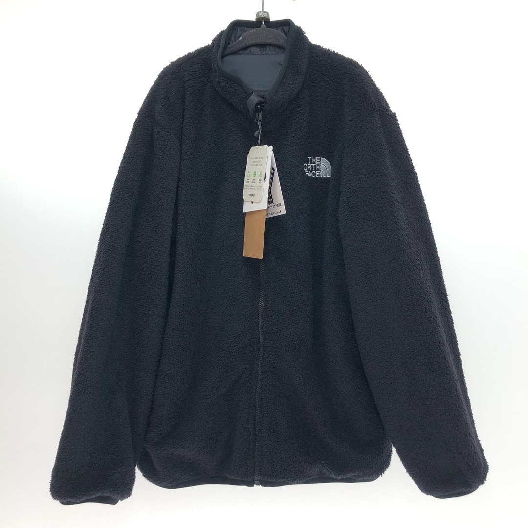 □□THE NORTH FACE ザノースフェイス リバーシブルコージージャケット 140cm NYJ82244 ブラックキッズ服男の子用(90cm~)