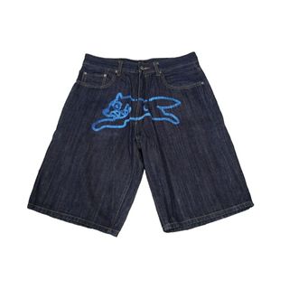 Billionaire Boys Club ビリオネアボーイズクラブ BBC ランニングドッグ デニム ショートパンツ 短パン 美品 中古 58632