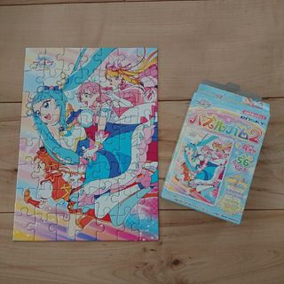 エンスカイ(ensky)のひろがるスカイ！プリキュア①🧩 パズルガム2 56ピース(知育玩具)